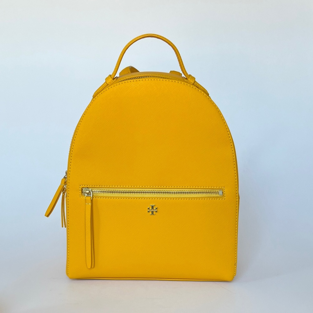 Tory Burch | Emerson Leather Backpack | Cassia Yellow | Great Condition!